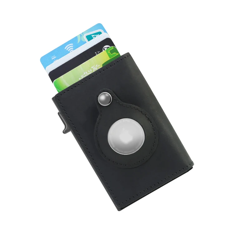 Custom genuine leather wallet vintage card holder airtag case mens wallets air tag coverwallet leather money clip wallet pop, As per picture
Custom genuine leather wallet vintage card holder airtag case mens wallets air tag coverwallet leather money clip wallet pop, As per picture