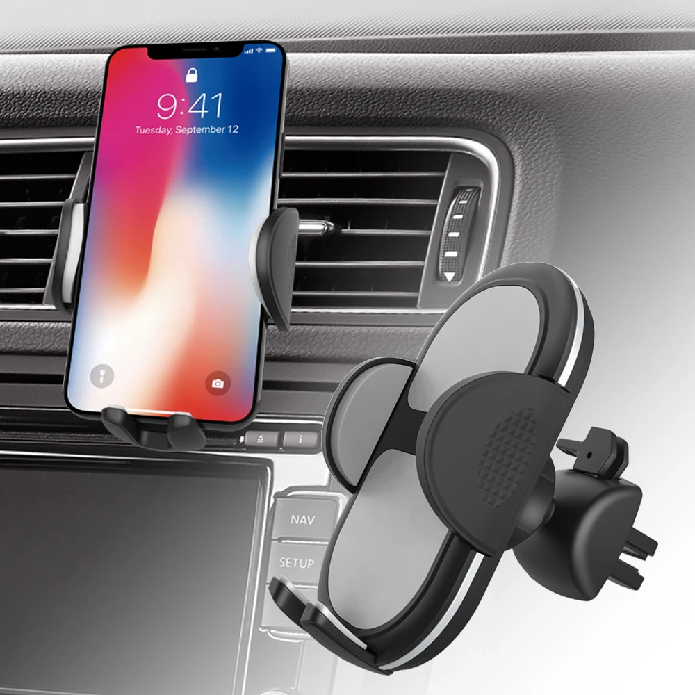Car Phone Holder Anti-Slip Car Air Vent Cell Phone 3-Level Adjustable Clip Mount for Car
Car Phone Holder Anti-Slip Car Air Vent Cell Phone 3-Level Adjustable Clip Mount for Car
