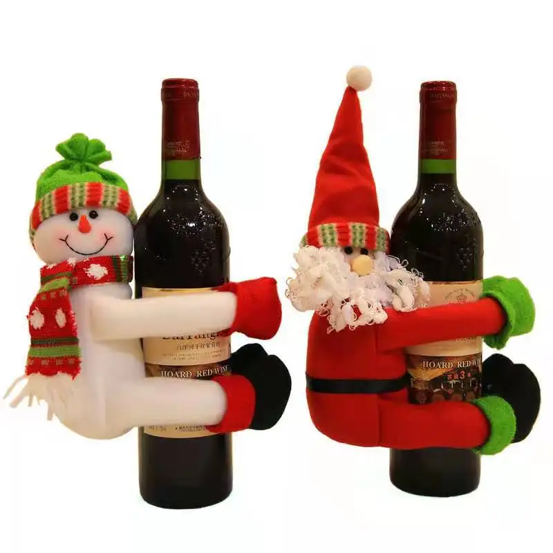 Free shipping Creative Christmas home decorations snowman wine bottle Cover set decorations
Free shipping Creative Christmas home decorations snowman wine bottle Cover set decorations