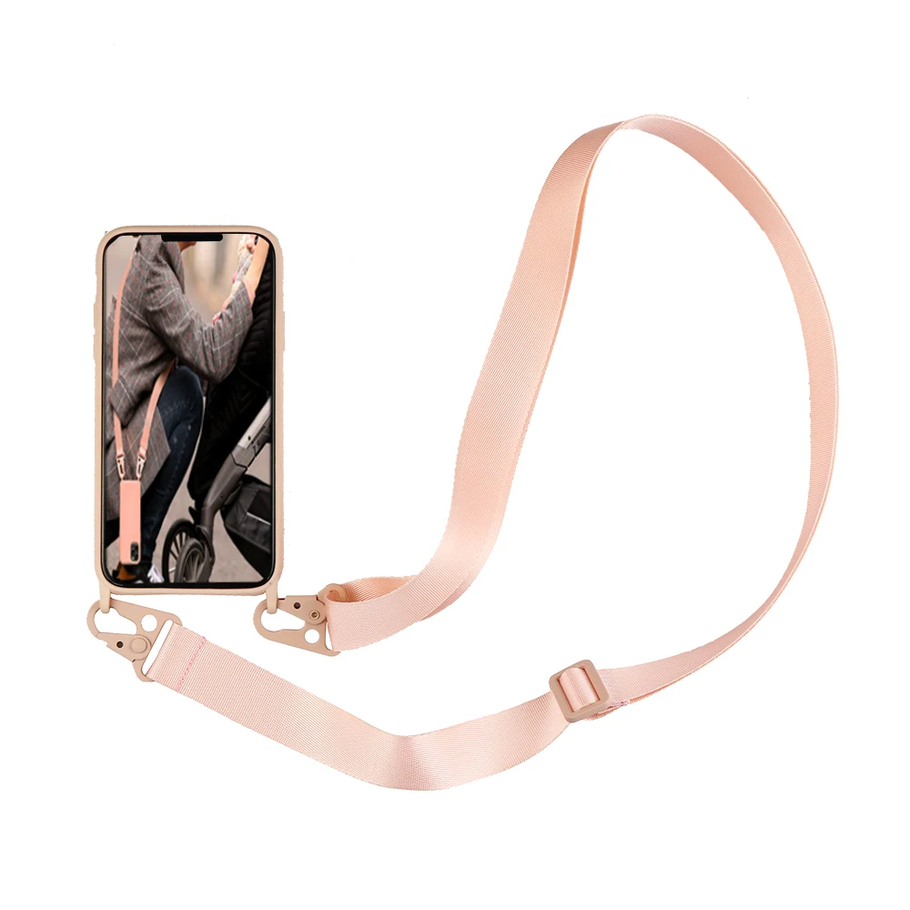 2021 New design for 2 in 1 Liquid silicone crossbody phone Cover for iphone 12 for Samsung S20 Plus
2021 New design for 2 in 1 Liquid silicone crossbody phone Cover for iphone 12 for Samsung S20 Plus