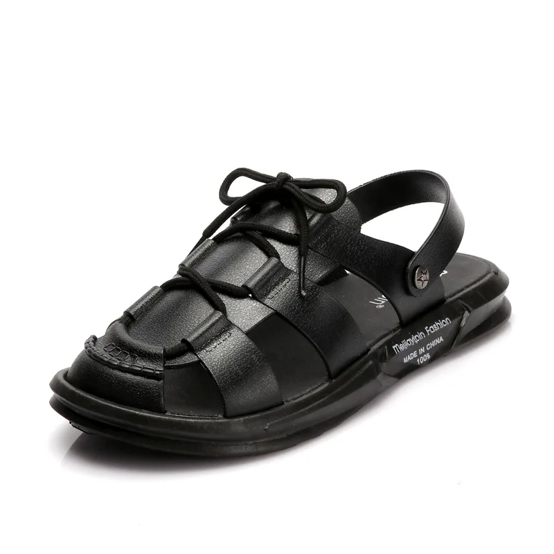High quality fashion waterproof men's sandals with toe strap sandals and slippers dual purpose men's beach shoes, Customized color
High quality fashion waterproof men's sandals with toe strap sandals and slippers dual purpose men's beach shoes, Customized color