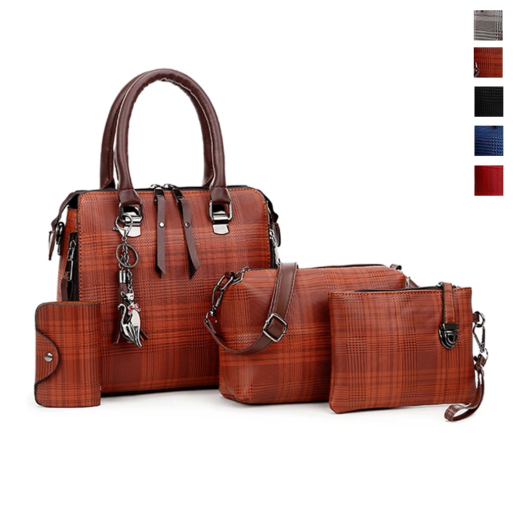High Quality PU Leather Women Bag Set 4 Pieces Top-Handle Bags Office Work Fashion Shoulder Bag Handbag, 5 colors
High Quality PU Leather Women Bag Set 4 Pieces Top-Handle Bags Office Work Fashion Shoulder Bag Handbag, 5 colors