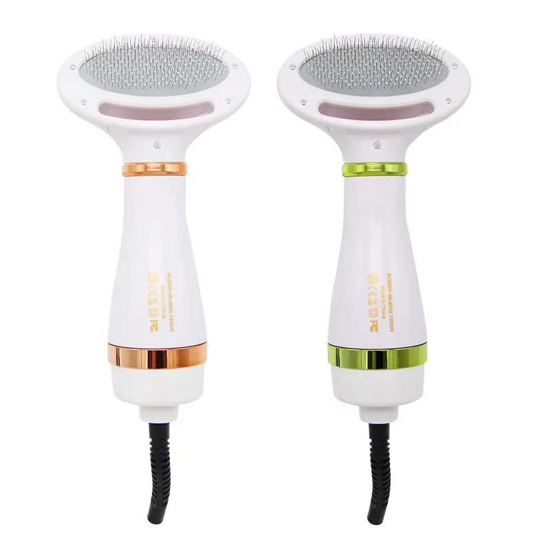 2-In-1 Portable Dog Dryer And Comb Brush Grooming Cat Hair Comb Fur Blowe Pet Hair Dryer, Gold/green
2-In-1 Portable Dog Dryer And Comb Brush Grooming Cat Hair Comb Fur Blowe Pet Hair Dryer, Gold/green