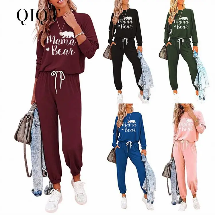Fashionable 2021 Autumn Winter Loose Printed Long Sleeved Sweater Two Piece Set Casual Set
Fashionable 2021 Autumn Winter Loose Printed Long Sleeved Sweater Two Piece Set Casual Set