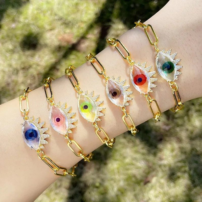 Drop Shipping High Quality Zircon Turkish Evil Eye Bracelet jewelry Adjustable Bracelets For Women, Silver
Drop Shipping High Quality Zircon Turkish Evil Eye Bracelet jewelry Adjustable Bracelets For Women, Silver