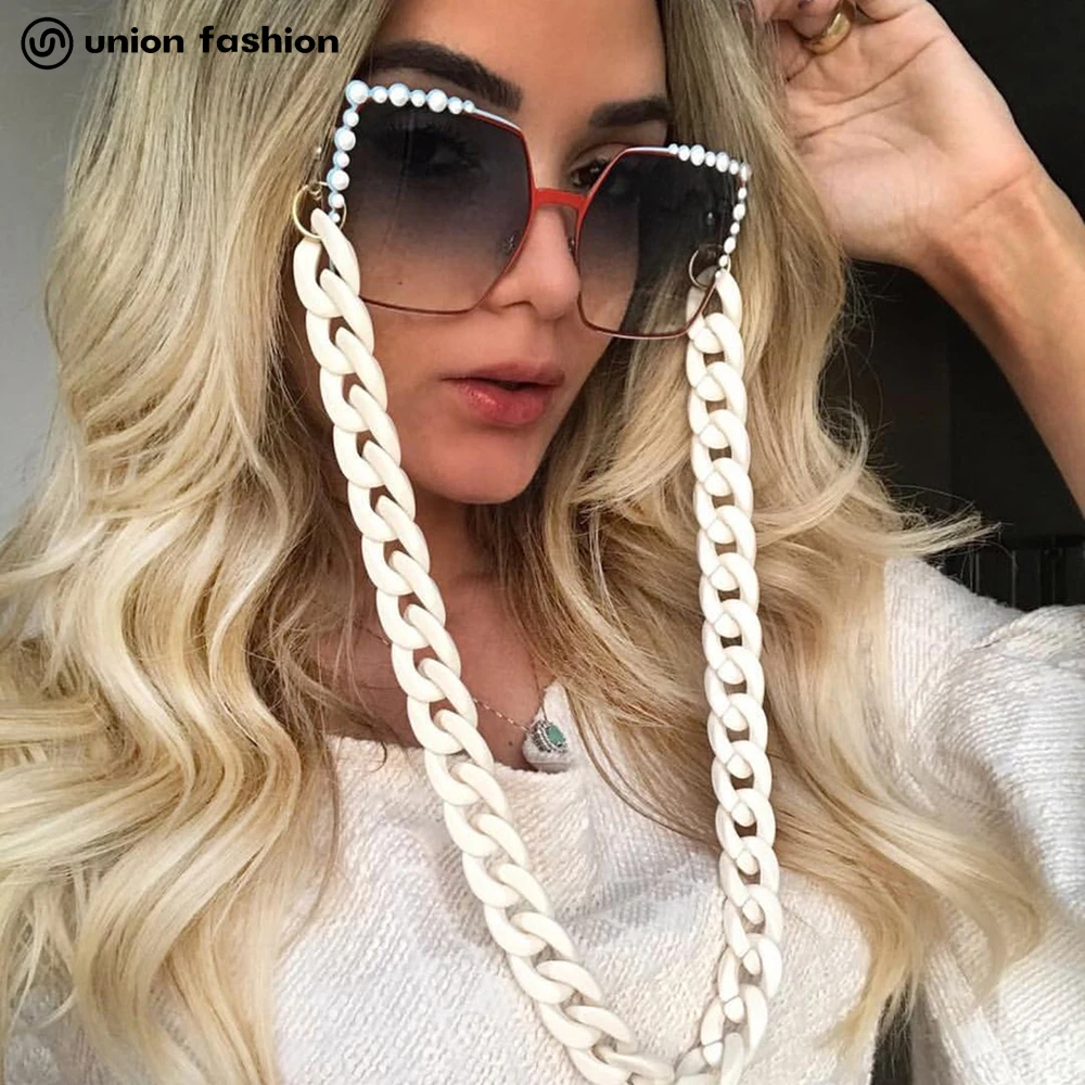Hotsale Cheap Personality Trend Sunglasses Eyeglass Chain Holder Cords, 2 color
Hotsale Cheap Personality Trend Sunglasses Eyeglass Chain Holder Cords, 2 color