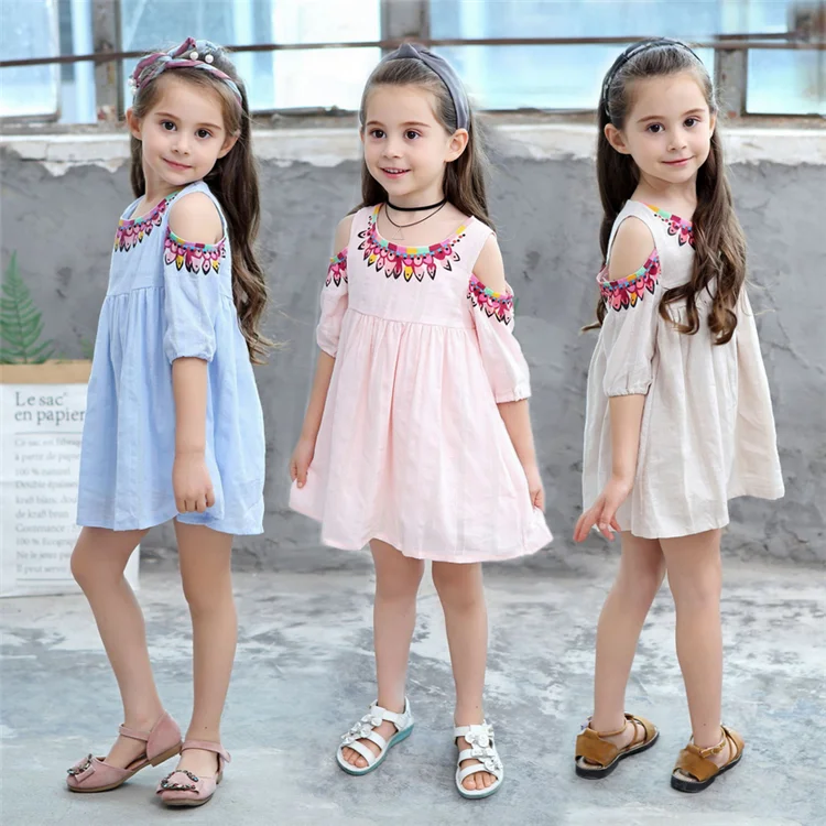 Baby Girl Dresses Summer Off-shoulder Baby Girls Clothes Kids Dress Bohemian Style Children Summer Clothes Dress, Blue, pink, white, khaki
Baby Girl Dresses Summer Off-shoulder Baby Girls Clothes Kids Dress Bohemian Style Children Summer Clothes Dress, Blue, pink, white, khaki