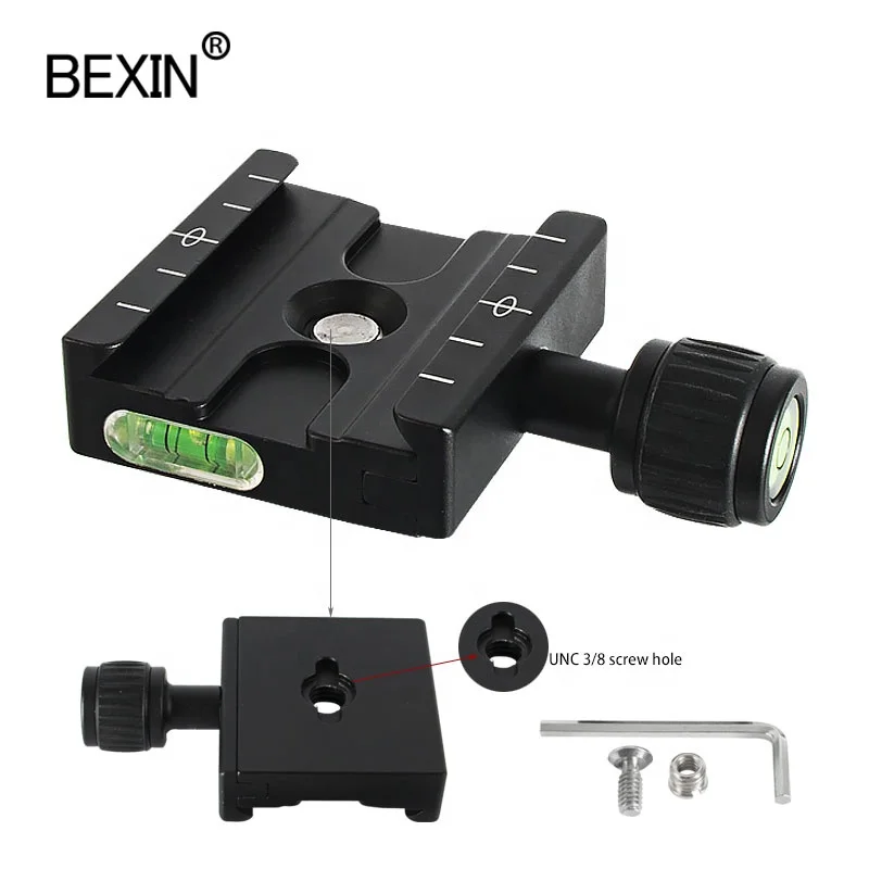 BEXIN new aluminum alloy camera clamp camera accessories camera quick release clamp tripod clamp for photographic equipment
BEXIN new aluminum alloy camera clamp camera accessories camera quick release clamp tripod clamp for photographic equipment