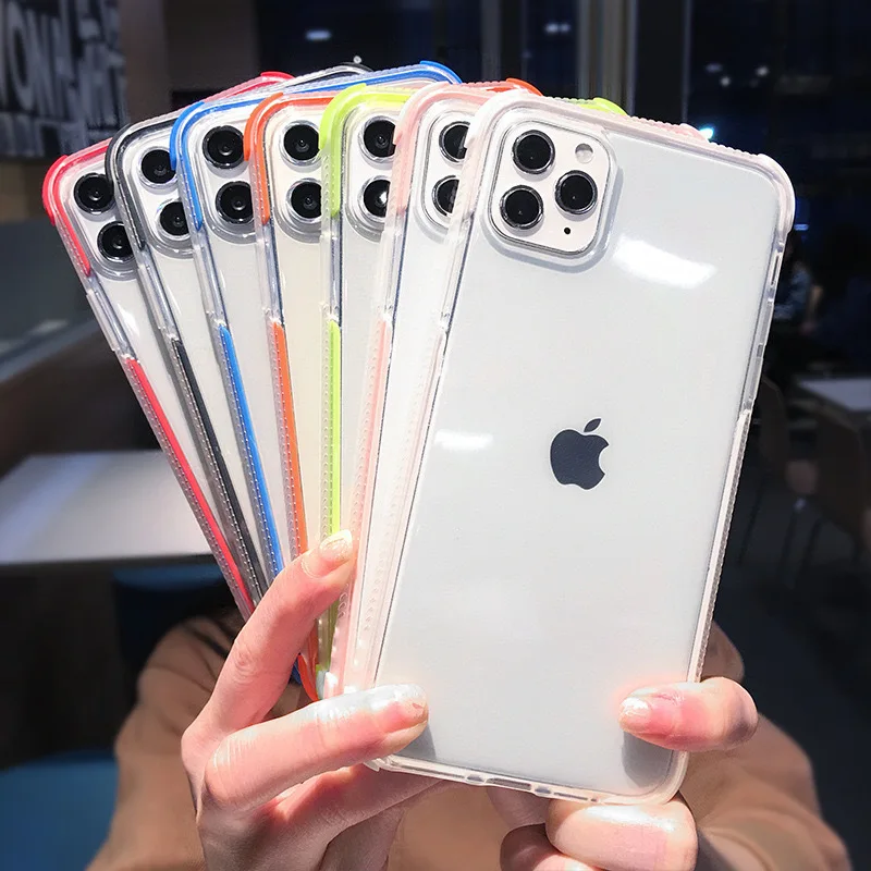 For iphone 11 12 trasparent case 4 coners bumper, for iphone 12 custom case with bumper
For iphone 11 12 trasparent case 4 coners bumper, for iphone 12 custom case with bumper
