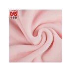 Plain Garment Lining Fabric Velvet Plain Dyed 1 Side Brushed Spandex Super Soft Velvet Garment Lining Fabric