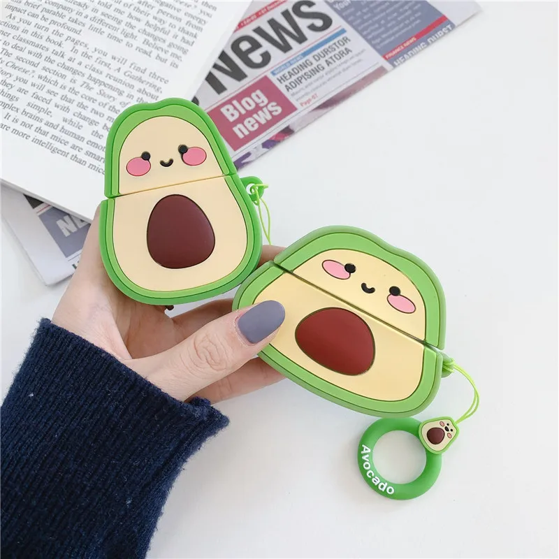 Custom Fruit Avocado Banana Soft Silicone Funda Case for Airpods 2 for Airpod 1 2 Pro
Custom Fruit Avocado Banana Soft Silicone Funda Case for Airpods 2 for Airpod 1 2 Pro