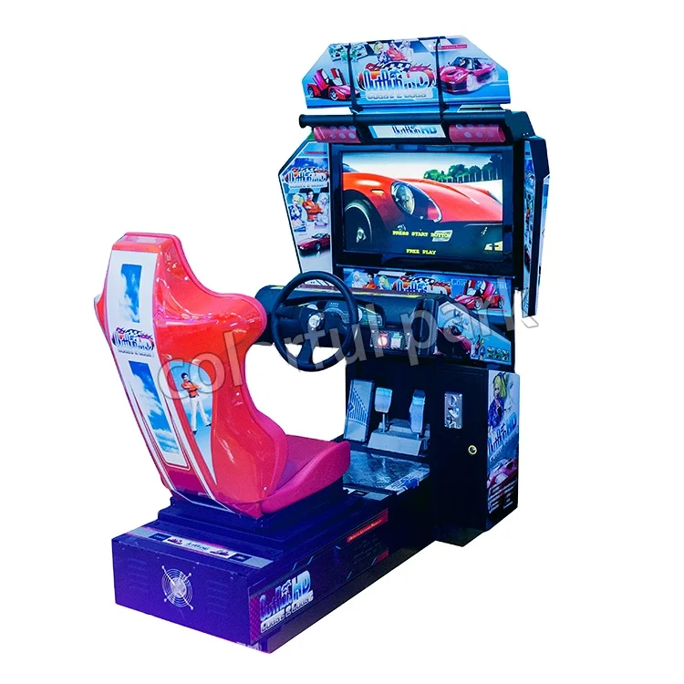 Hot Selling Indoor Welcome Single Multi Game Racing Simulator Machine Car Racing Machine, Red
Hot Selling Indoor Welcome Single Multi Game Racing Simulator Machine Car Racing Machine, Red