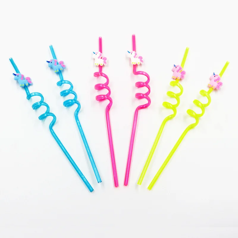 European and American hot decoration small gift unicorn flamingo Plastic Carton Lovely Spiral Drinking Straws
European and American hot decoration small gift unicorn flamingo Plastic Carton Lovely Spiral Drinking Straws