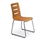 Light Weight Outdoor Restaurant Bentwood Wooden Cafe Dining Chair