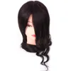 Most Favorable afro training head with real hair ,Silky straight human hair, mannequin doll head for cosmetology