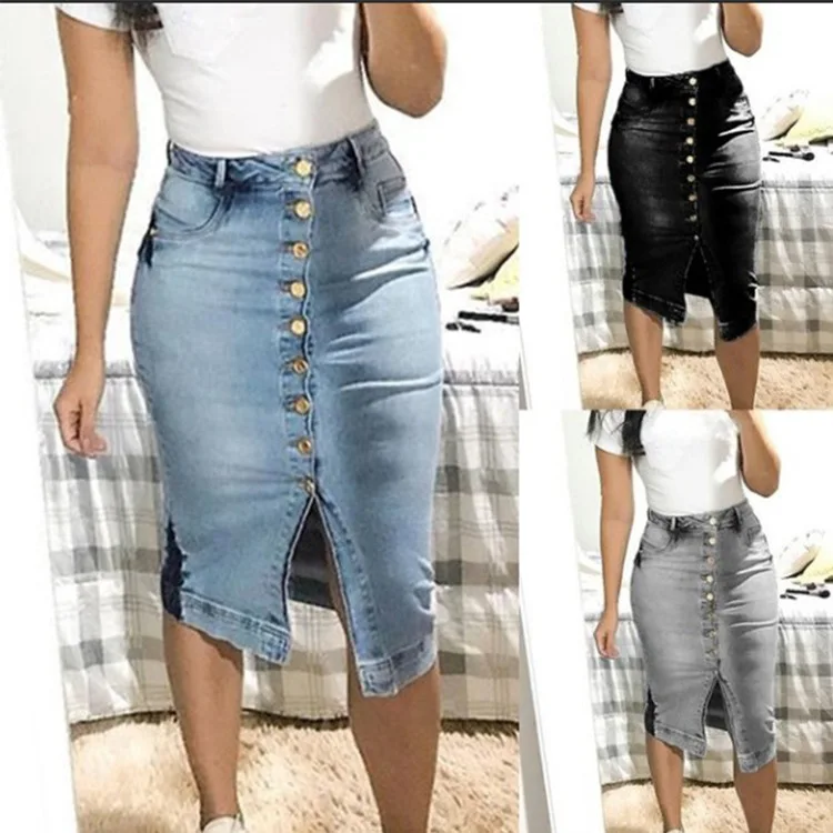 Wholesale new style high waist fashion casual denim fringe women skirt Fashion hot selling jean skirts woman denim skirt, As picture
Wholesale new style high waist fashion casual denim fringe women skirt Fashion hot selling jean skirts woman denim skirt, As picture