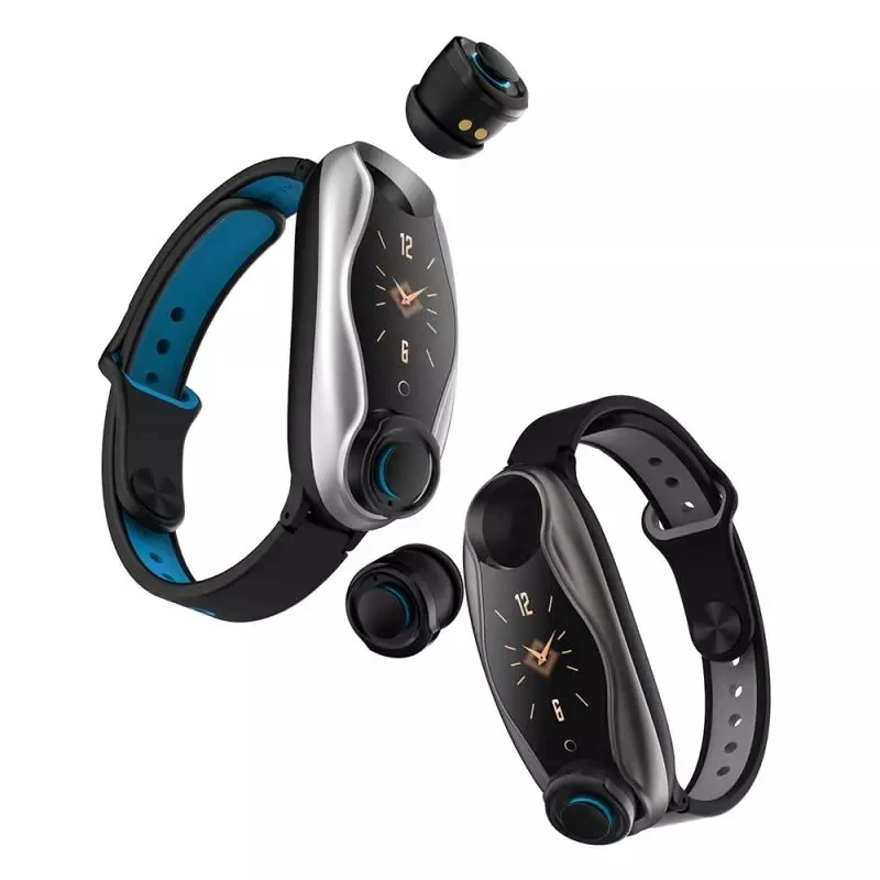 Newest 2in1 t90 smart watch and earphones Heart Rate Monitor Smart Wristband T90 smart watch with ear phones pk M1 T89, Silver/gun metal color
Newest 2in1 t90 smart watch and earphones Heart Rate Monitor Smart Wristband T90 smart watch with ear phones pk M1 T89, Silver/gun metal color