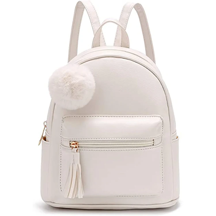 Qetesh New Arrival Light Color Backpack For Girls Ladies Pu Small Waterproof Cute Hairball Bags
Qetesh New Arrival Light Color Backpack For Girls Ladies Pu Small Waterproof Cute Hairball Bags