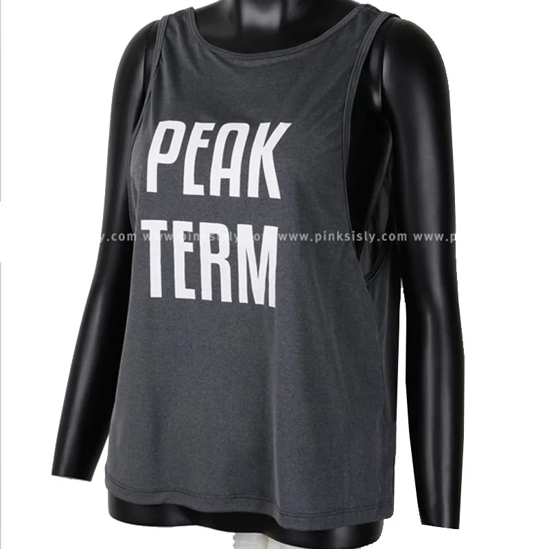 Yoga Europe and the United States New trend backless vest women loose letter print sports vest women Wholesale
Yoga Europe and the United States New trend backless vest women loose letter print sports vest women Wholesale
