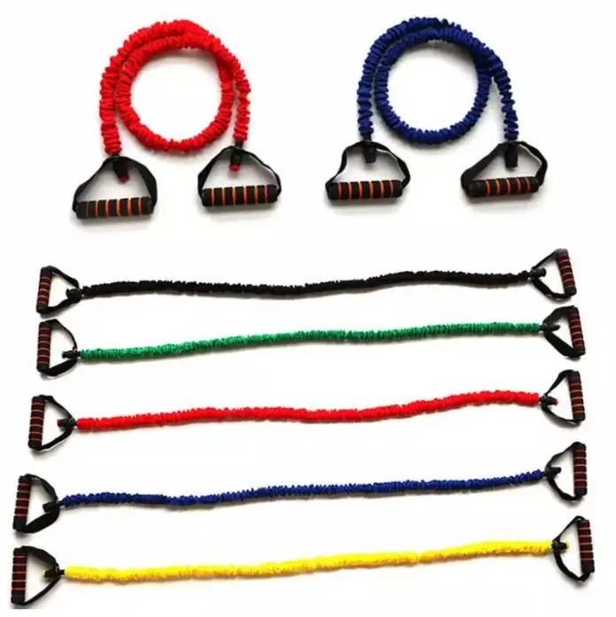 Huanwei 2020 Fitness Resistance Bands Yoga Elastic Rope Latex Tension Belt Exercise Tubes With Cloth Cover
Huanwei 2020 Fitness Resistance Bands Yoga Elastic Rope Latex Tension Belt Exercise Tubes With Cloth Cover