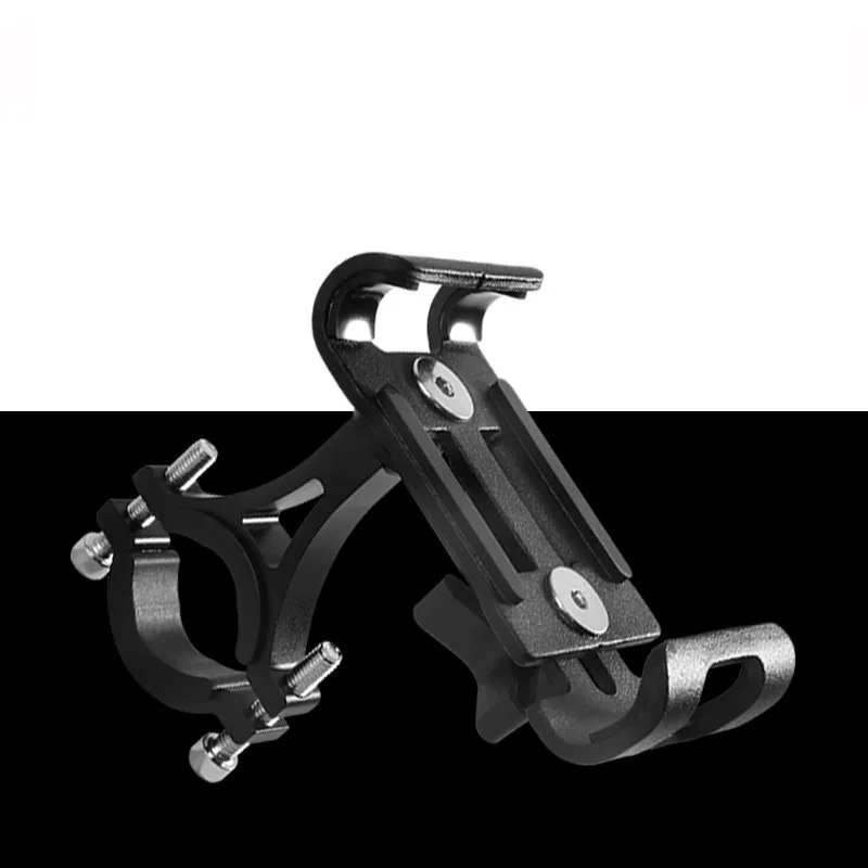 Mountain Bike Road Bike Riding Equipment Aluminum Alloy Navigation Bracket Bicycle Mobile Phone Holder Mount, Black
Mountain Bike Road Bike Riding Equipment Aluminum Alloy Navigation Bracket Bicycle Mobile Phone Holder Mount, Black