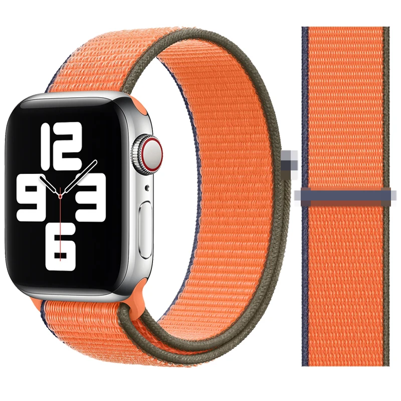 Chinber Breathable Band for iWatch Series 1-6 se 42/44mm Woven Nylon Hook and Loop Watch Band for Apple, 83 colors available
Chinber Breathable Band for iWatch Series 1-6 se 42/44mm Woven Nylon Hook and Loop Watch Band for Apple, 83 colors available