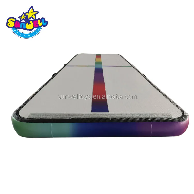 OEM 6m 8m 10m 12m Gymnastics Training Inflatable Airtrack gymnastics inflatable tumbling mat factory