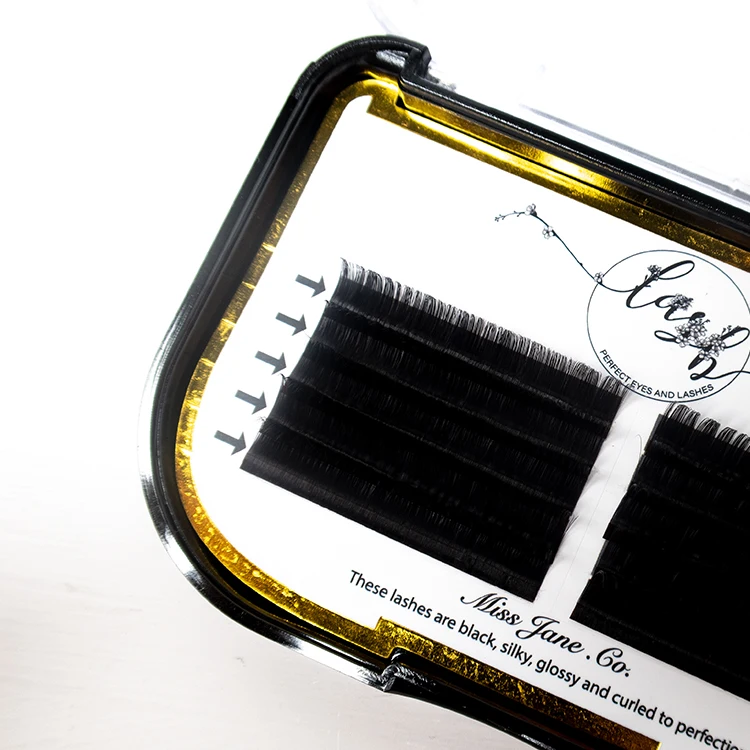 Soft and premium light material PBT fiber lash three different length in one lash tray, Natural black
Soft and premium light material PBT fiber lash three different length in one lash tray, Natural black