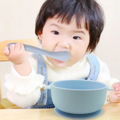 Fusimai Doublr Babies Silicon Double Silicone Baby Bowl And Spoon Set Baby Feeding, Customized color
Fusimai Doublr Babies Silicon Double Silicone Baby Bowl And Spoon Set Baby Feeding, Customized color