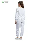 Garments Polyester Cleanroom Garments Cleanroom Long Sleeve T Shirt Suit Work Garments Polyester Cleanroom Garments