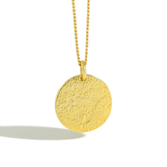 H-N507 statement gold plated harmmered disc fashion pendant coin necklace
H-N507 statement gold plated harmmered disc fashion pendant coin necklace