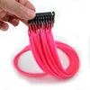 Most popular peruvian remy cuticle aligned 6D human hair extension Colourful