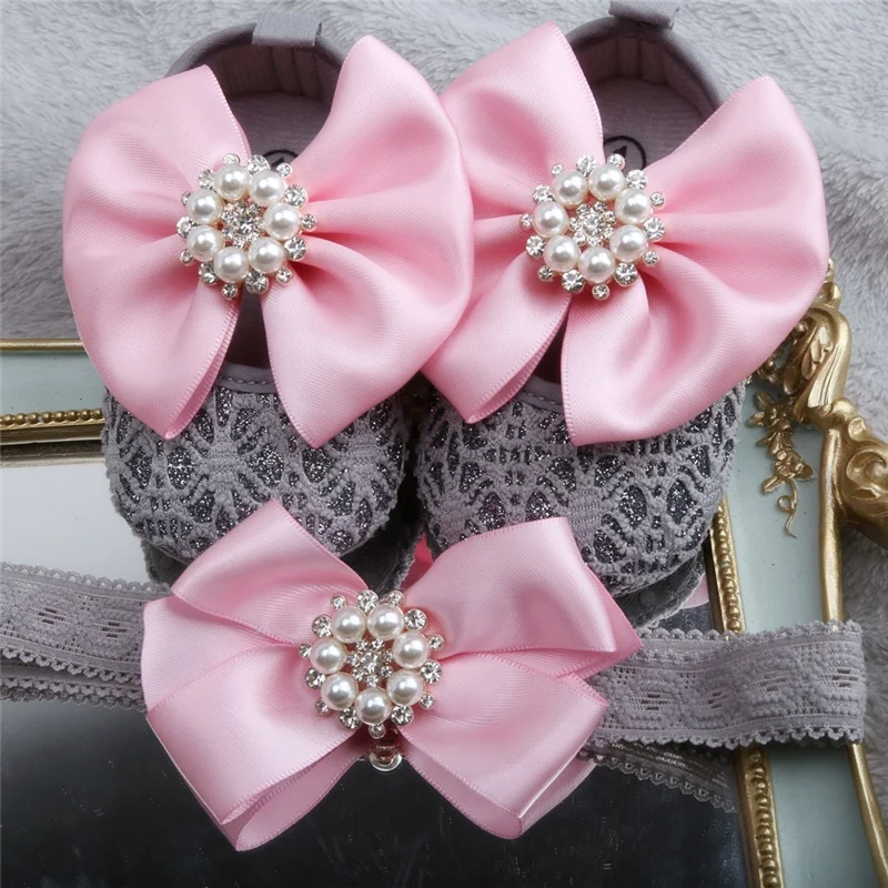 Fashion Fancy Glitter Girls Dance Shoe Pink Pearl Baby Newborn Crib Walking Shoes and Headband Set
Fashion Fancy Glitter Girls Dance Shoe Pink Pearl Baby Newborn Crib Walking Shoes and Headband Set