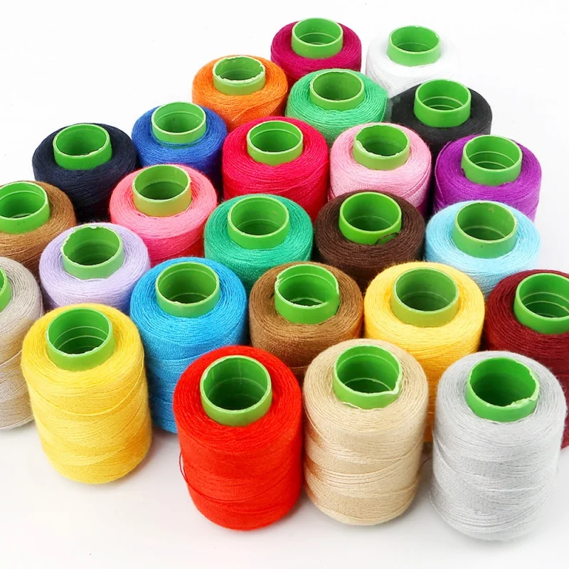 High Quality Sewing Thread 100% Cotton Sewing Embroidery Thread with High Abrasion Resistance, 13 colors
High Quality Sewing Thread 100% Cotton Sewing Embroidery Thread with High Abrasion Resistance, 13 colors