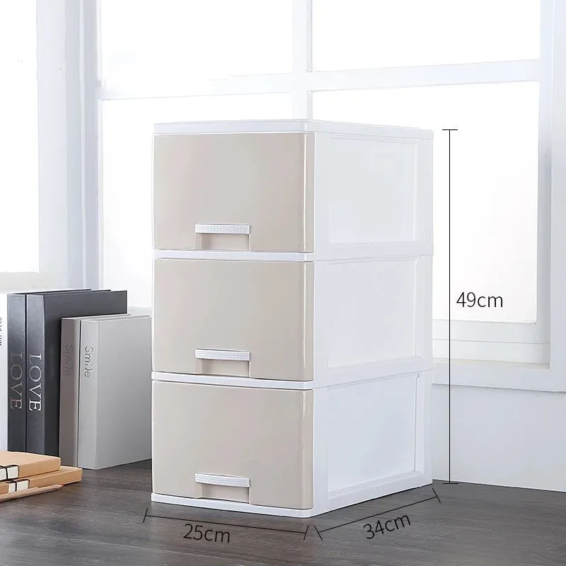 Plastic Storage Drawers Box Organizer Cabinet Storage Container Box for Desktop Office Household Cosmetic Big 3 Layers
Plastic Storage Drawers Box Organizer Cabinet Storage Container Box for Desktop Office Household Cosmetic Big 3 Layers