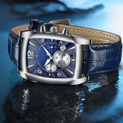 Chronograph high quality water resistant watches men wine barrel wristwatch quartz alloy minimalist relogio masculino
Chronograph high quality water resistant watches men wine barrel wristwatch quartz alloy minimalist relogio masculino