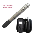 USB Mini Wireless Laser Presenter with flash in laser pointer