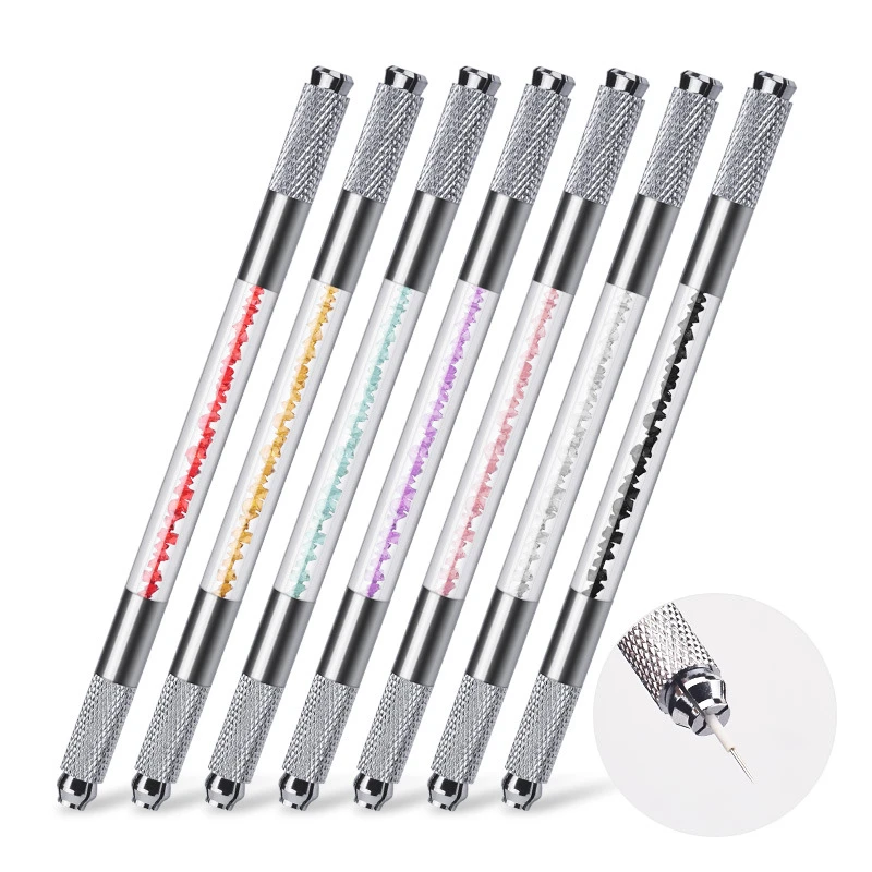 TP002 Colorful Dual Head New Tattoo Machine Pen Permanent Makeup Eyebrow Tattoo Manual Microblading Pen, 7 colors
TP002 Colorful Dual Head New Tattoo Machine Pen Permanent Makeup Eyebrow Tattoo Manual Microblading Pen, 7 colors