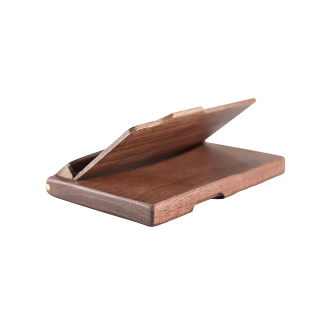 Office supplies high grade wood business card case customizable LOGO creative walnut card holder, Light walnut color,deep walnut color
Office supplies high grade wood business card case customizable LOGO creative walnut card holder, Light walnut color,deep walnut color