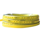 Yellow color0-15m 0-30m Acid and Alkali Resistant ETFE Tefzel PTFE Teflon measuring UTI MMC tape.