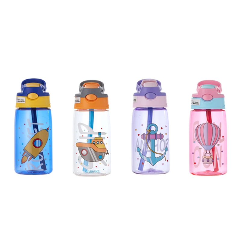 New Products Plastic Bottle Straw Drinking Cartoon Water Bottle Water Drinking With Nozzle, Red/blue/green/purple 
New Products Plastic Bottle Straw Drinking Cartoon Water Bottle Water Drinking With Nozzle, Red/blue/green/purple
