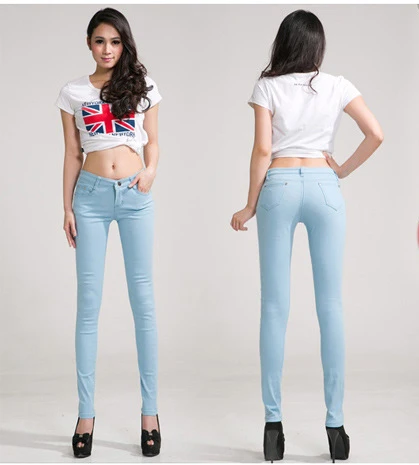 Factory wholesale Female Denim Pants Solid Color Womens Jeans stretchy Bottoms Feminino Skinny Jeans Pants Women Trousers
Factory wholesale Female Denim Pants Solid Color Womens Jeans stretchy Bottoms Feminino Skinny Jeans Pants Women Trousers