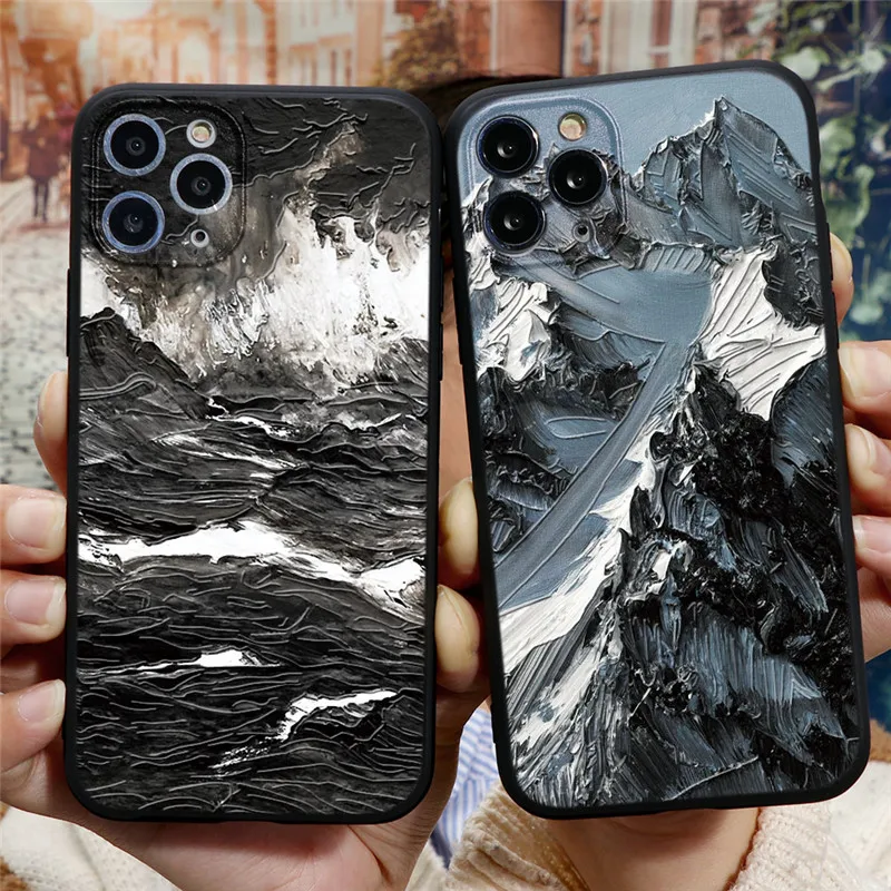 Wholesale new designer 3D Emboss Mountain Silicon shockproof mobile Phone Case waterproof for iphone 12 pro, 7 colors
Wholesale new designer 3D Emboss Mountain Silicon shockproof mobile Phone Case waterproof for iphone 12 pro, 7 colors