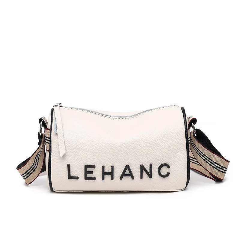 2021 New compact and simple letter cylinder shoulder bag wholesale girls shopping purse and phone handbags, 5 colors
2021 New compact and simple letter cylinder shoulder bag wholesale girls shopping purse and phone handbags, 5 colors