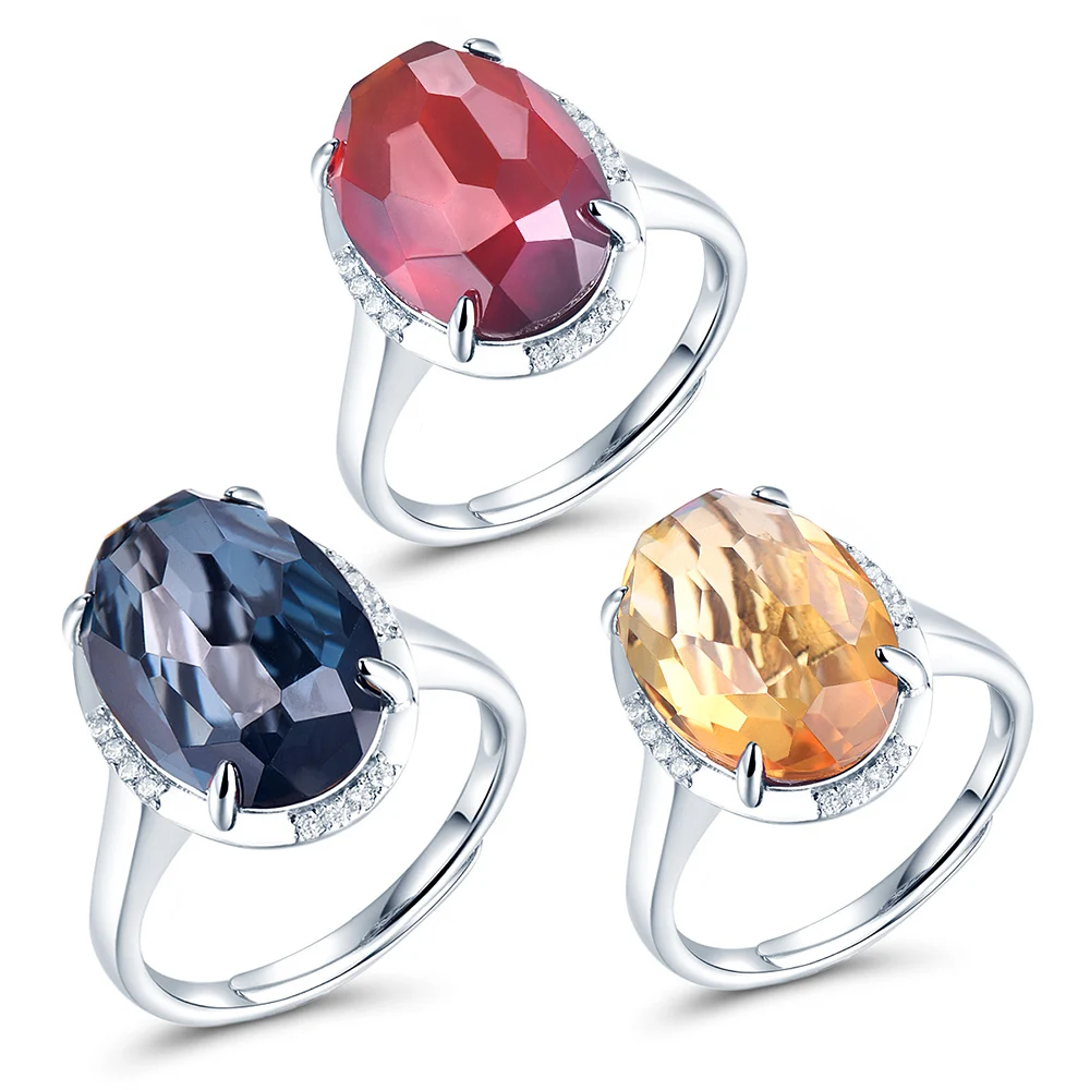 Tonglin New Fashion Design Sterling Silver 925 Gemstone Jewelry Ring Elegance Semi Precious Stones Ring Topaz Citrine Garnet
Tonglin New Fashion Design Sterling Silver 925 Gemstone Jewelry Ring Elegance Semi Precious Stones Ring Topaz Citrine Garnet