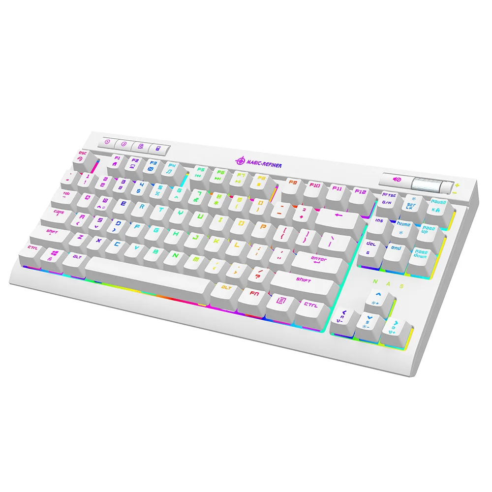 Amazon factory support hotsale MK17 tkl 80% ergonomic red switch rgb gaming mechanical keyboard, Black/ white
Amazon factory support hotsale MK17 tkl 80% ergonomic red switch rgb gaming mechanical keyboard, Black/ white