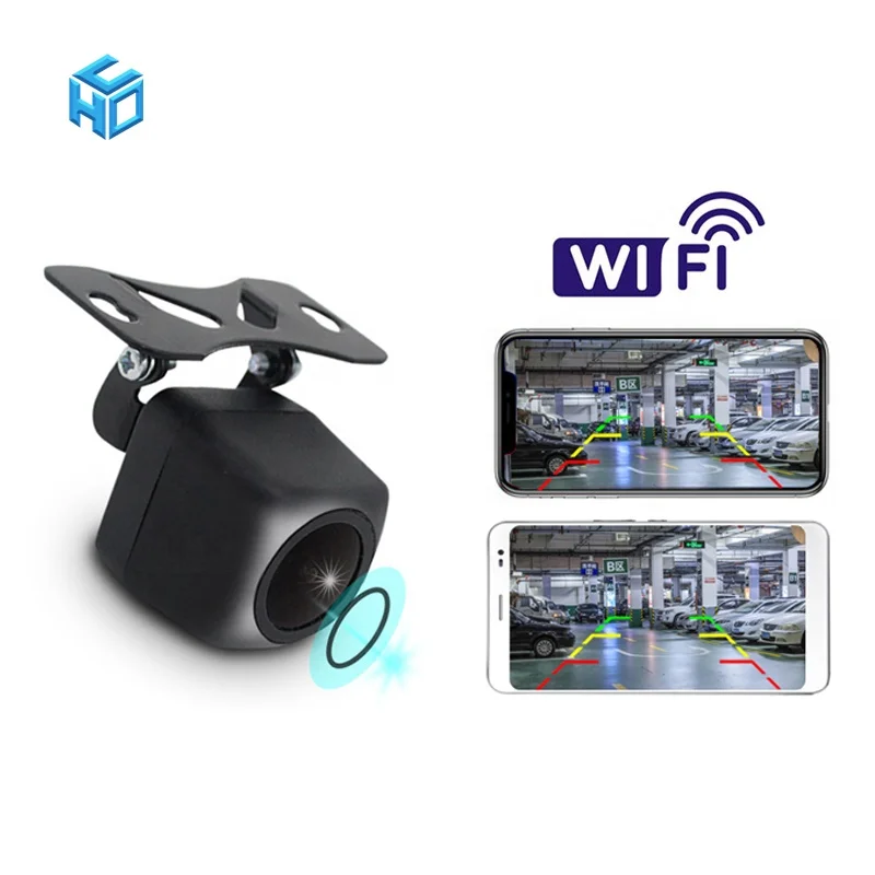 Водонепроницаемый wifi резервная камера прицеп грузовик заднего вида автомобиля заднего вида Парковка задняя камера с wifi ios android система