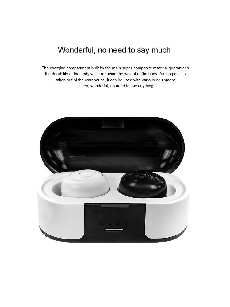 2020 wireless bluetooth earphone tws bt 5.0 mini headsets - ANKUX.COM