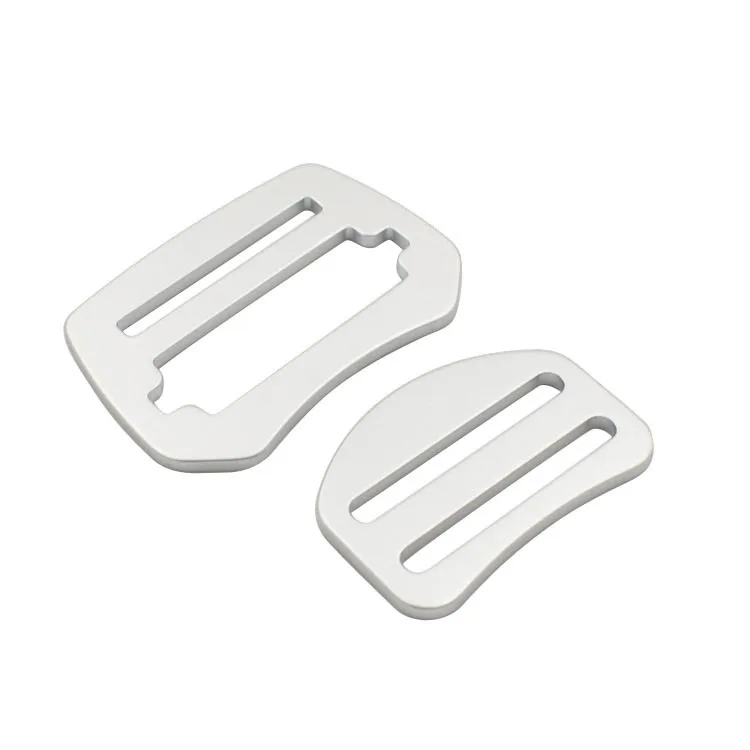 MeeTee LCH-042 Triglide Slider Buckle Set Handbag Hardware Outdoor Flat Aluminum Buckle for Backpack Alloy Bag Buckles, Silver
MeeTee LCH-042 Triglide Slider Buckle Set Handbag Hardware Outdoor Flat Aluminum Buckle for Backpack Alloy Bag Buckles, Silver