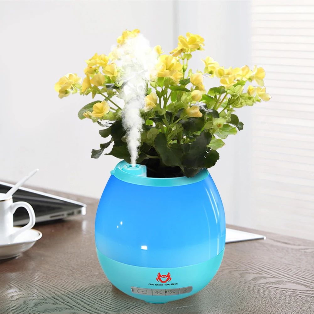 2021 Free Sample Mini Portable Music Speaker Humidifier Flower Pot Desktop USB Rechargeable Smart Flowerpot
2021 Free Sample Mini Portable Music Speaker Humidifier Flower Pot Desktop USB Rechargeable Smart Flowerpot